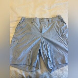 Duluth Trading Company Women’s Powder Blue Dry on The Fly 10” Shorts